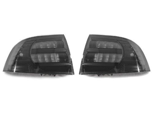 Depo 2004-2008 Acura TL / Type-S Black / Smoke Tail Light Cover Set