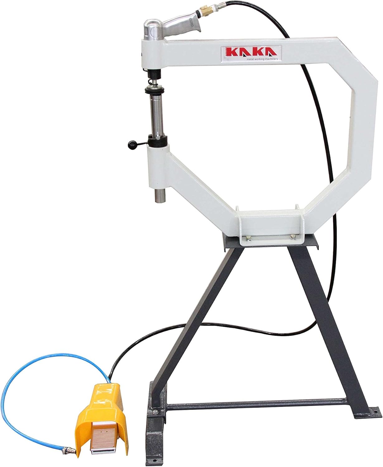 KAKA Industrial PPH-500 Pneumatic Planishing Hammer,19-Inch Throat With Steel Frame Stand
