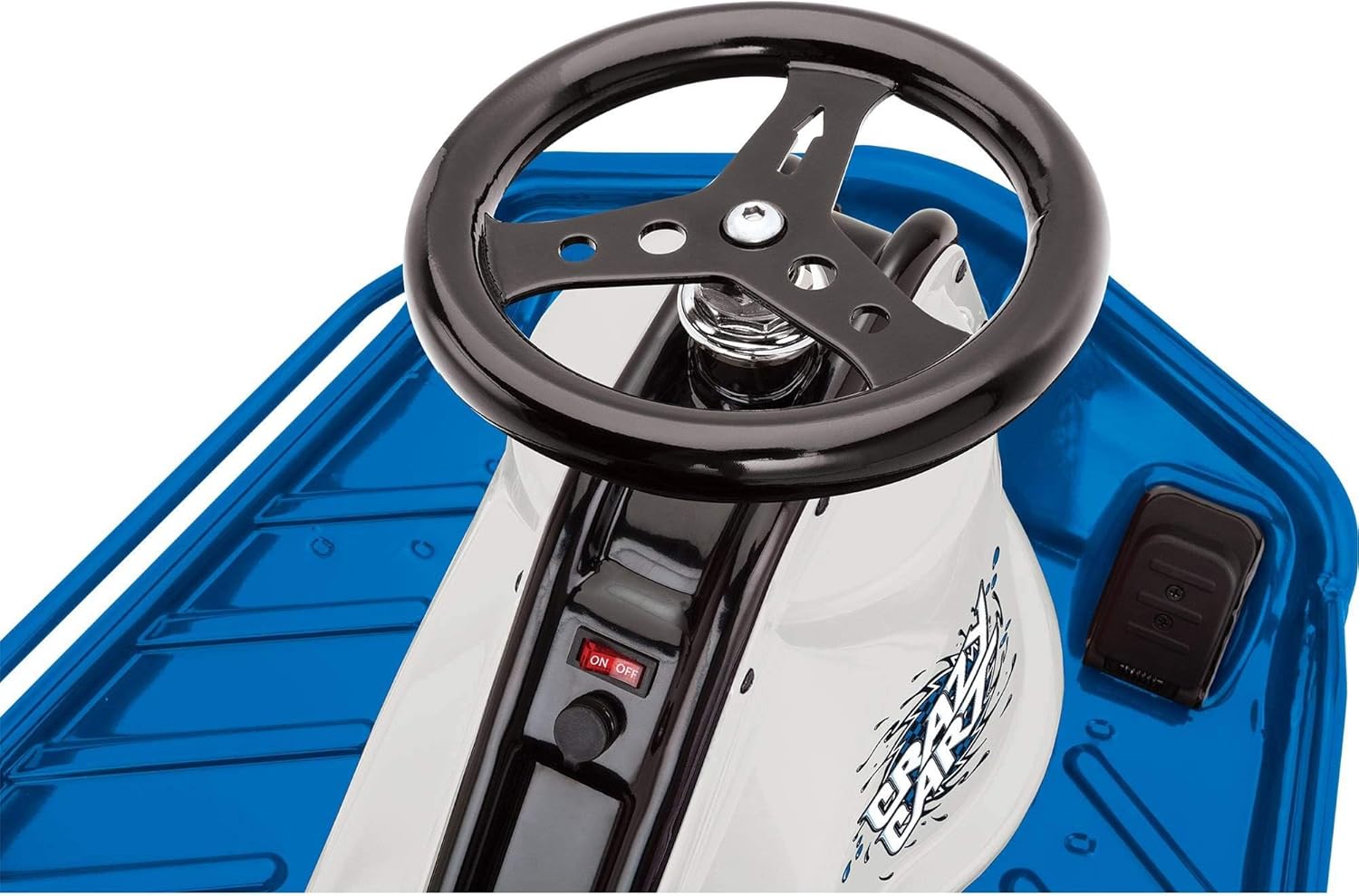 Razor High Torque Motorized Drifting Crazy Cart with Drift Bar for Ages 9 & Up, Speeds up to 12 MPH, Blue