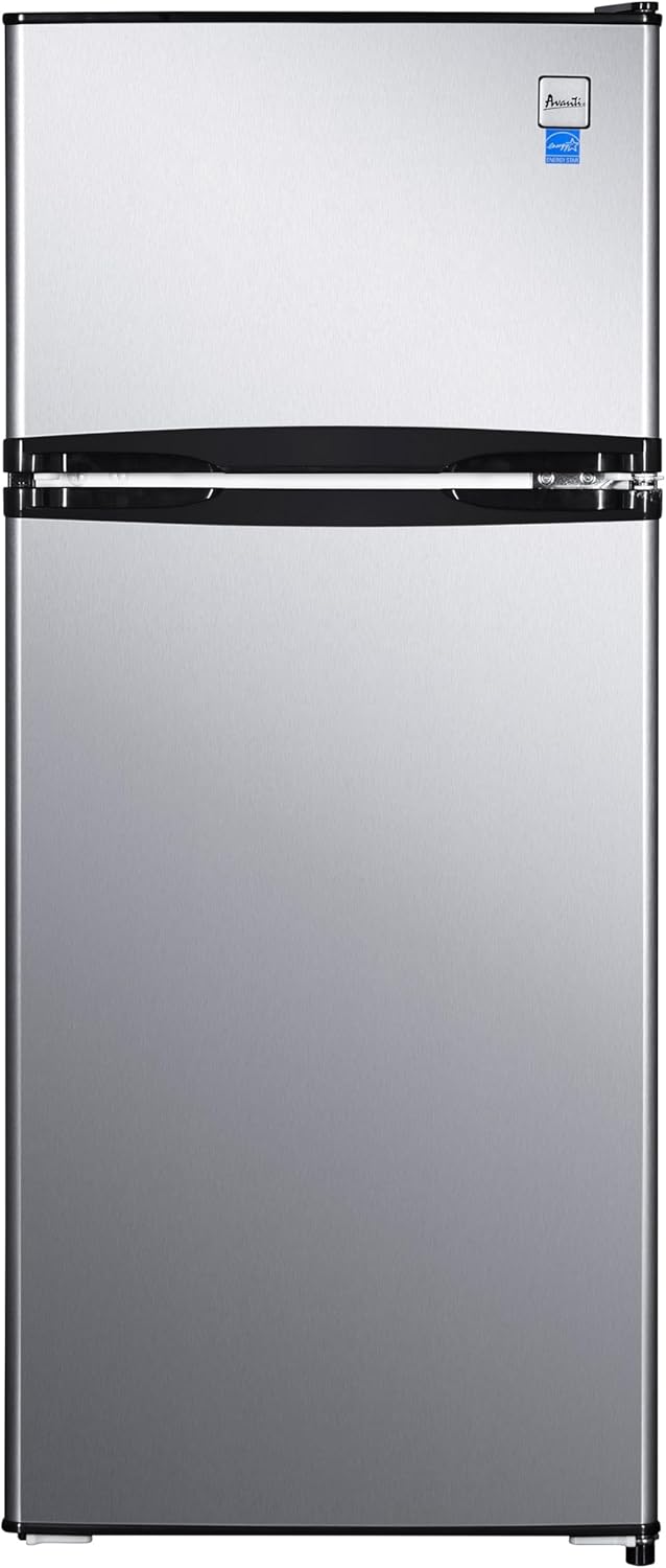 Avanti RA45B3S RA45B 4.5 cu. ft. Compact Refrigerator, in Stainless Steel, Stainless