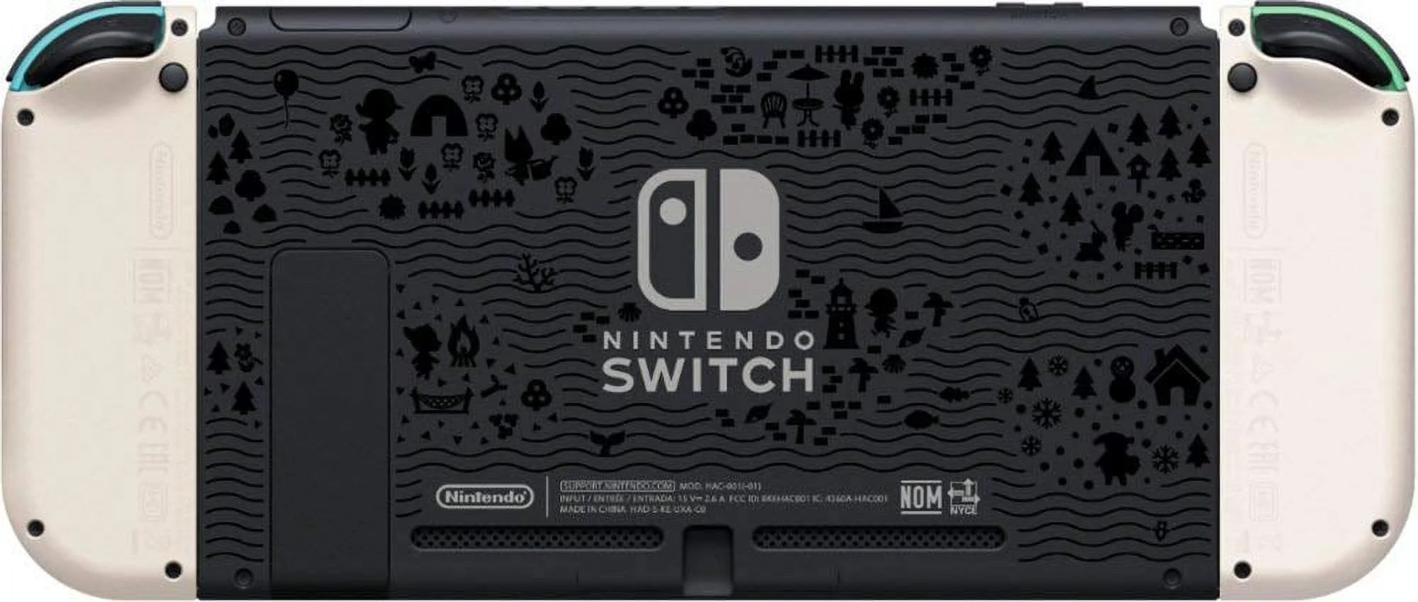 TEC Nintendo Switch Console, Animal Crossing: New Horizons Edition (Game Not Included)