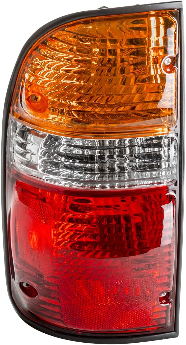 TYC Left Tail Light Assembly Compatible with 2001-2004 Toyota Tacoma Pack of 2
