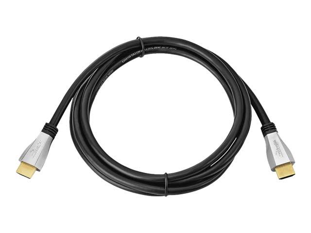Rocketfish - HDMI cable - Black - 6 ft - M 19 pin HDMI Type A to M 19 pin HDMI Type A