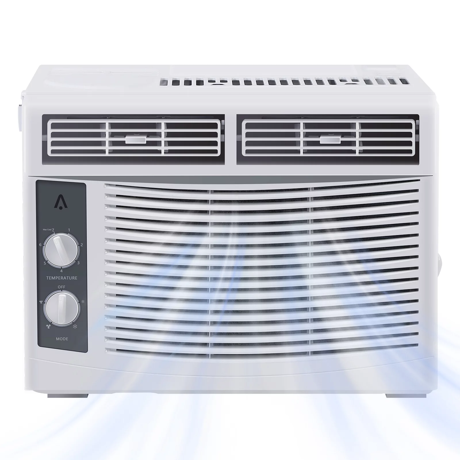 5000 BTU Air Conditioner Window Unit, Fast Cooling to 150 Sq.Ft. Window AC Unit with Easy-to-Use Mechanical Controls, Energy Savings, Quiet Operation, 110-115V