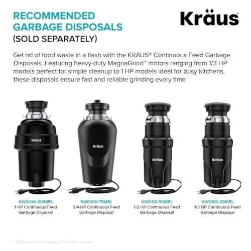 KRAUS Kore Workstation Stainless Steel Kitchen Sink