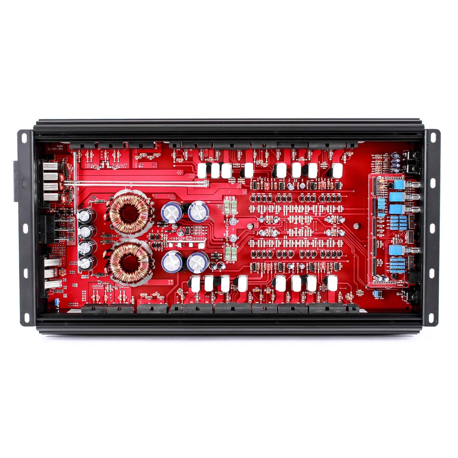 Skar Audio SKv2-100.4AB Full-Range Class A/B MOSFET 4-Channel Car Speaker Amplifier, 800W Max Power