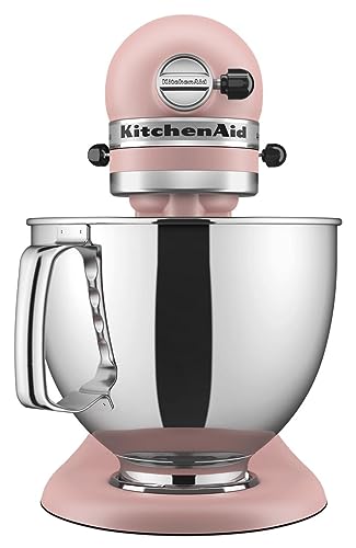 KitchenAid Artisan Series 5 Quart Tilt Head Stand Mixer with Pouring Shield KSM150PS, Removable bowl, Aqua Sky