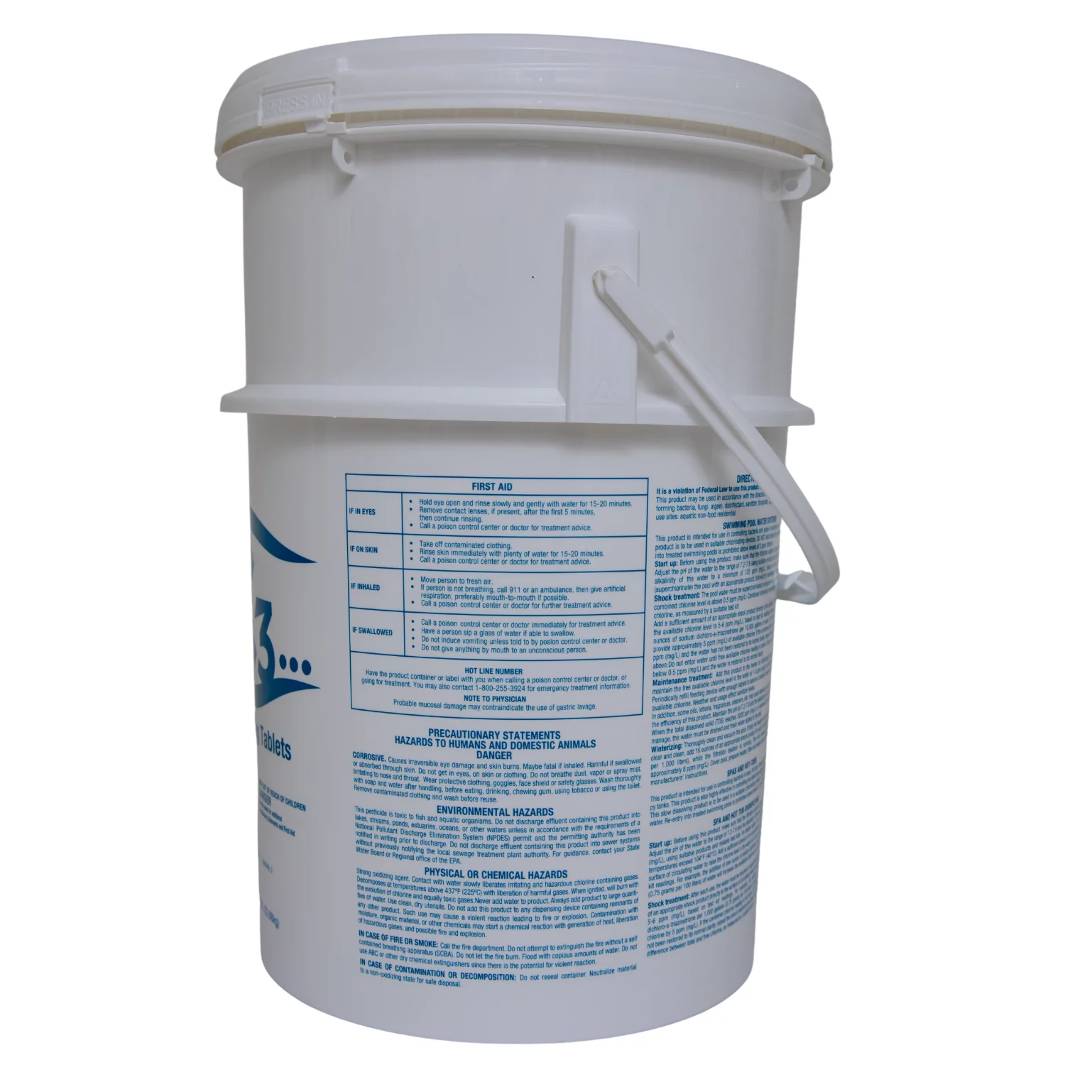 C3 3" Stabilized Chlorine Tablets for Swimming Pool and Hot Tubs | 20 lbs