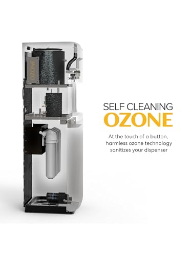 Brio Commercial Grade Bottleless Ultra Safe Reverse Osmosis Drinking Water Filter Water Cooler Dispenser-3 Temperature Settings Hot, Cold & Room Water - UL Approved