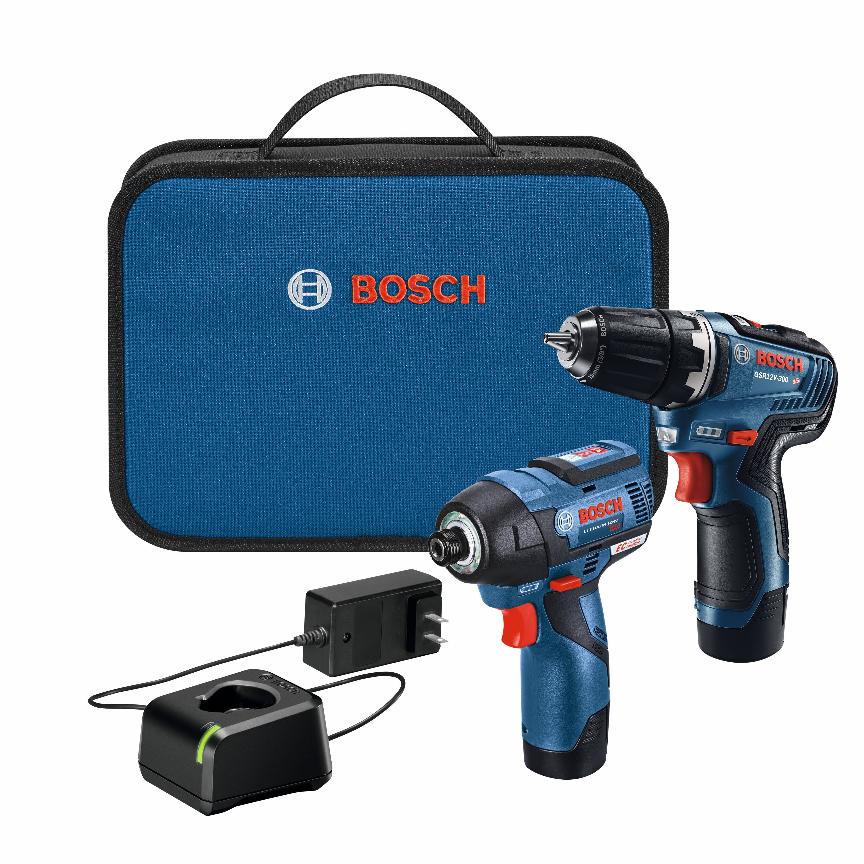 Bosch GXL12V-220B22 12V Max 2-Tool Brushless Combo Kit with 3/8 in. Drill/Driver