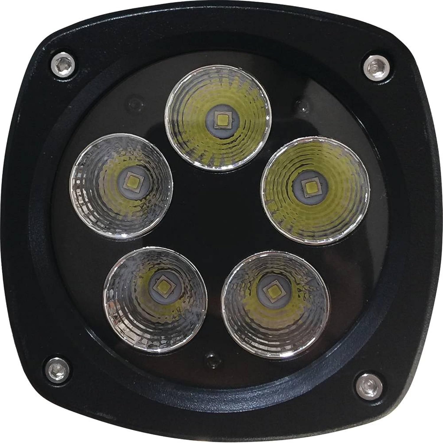 TIGERLIGHTS TL500F 50W Compact LED Flood Light, Generation 2 9V Compatible with/Replacement for Case 1150K, 1150M, 1650L, 1650M, 2050M, 650K, 650L, 750K, 850K Crawler Dozer Flood Off-Road Light