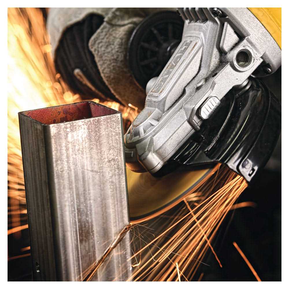 Dewalt DWE4120FN 4-1/2 in 5 in Flathead Paddle Switch Small Angle Grinder with No Lock-On - Shop Hardware Tools Online Store