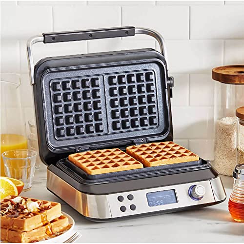 GreenPan Healthy Ceramic Nonstick Reversible Waffle Plates