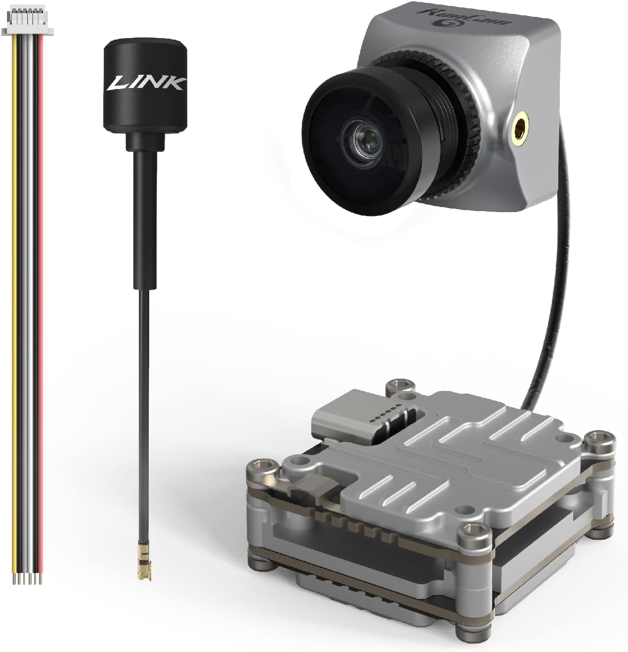 RunCam Link FPV AIR Unit Kit with Phoenix HD 720p60fps Micro Night Vision Camera Digital FPV VTX System for FPV Drone Compatible with Caddx Polar Vista DJI FPV Goggles