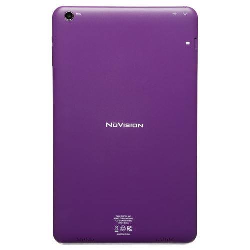 NuVision (TM800A620MPL) 8in Purple HD Tablet