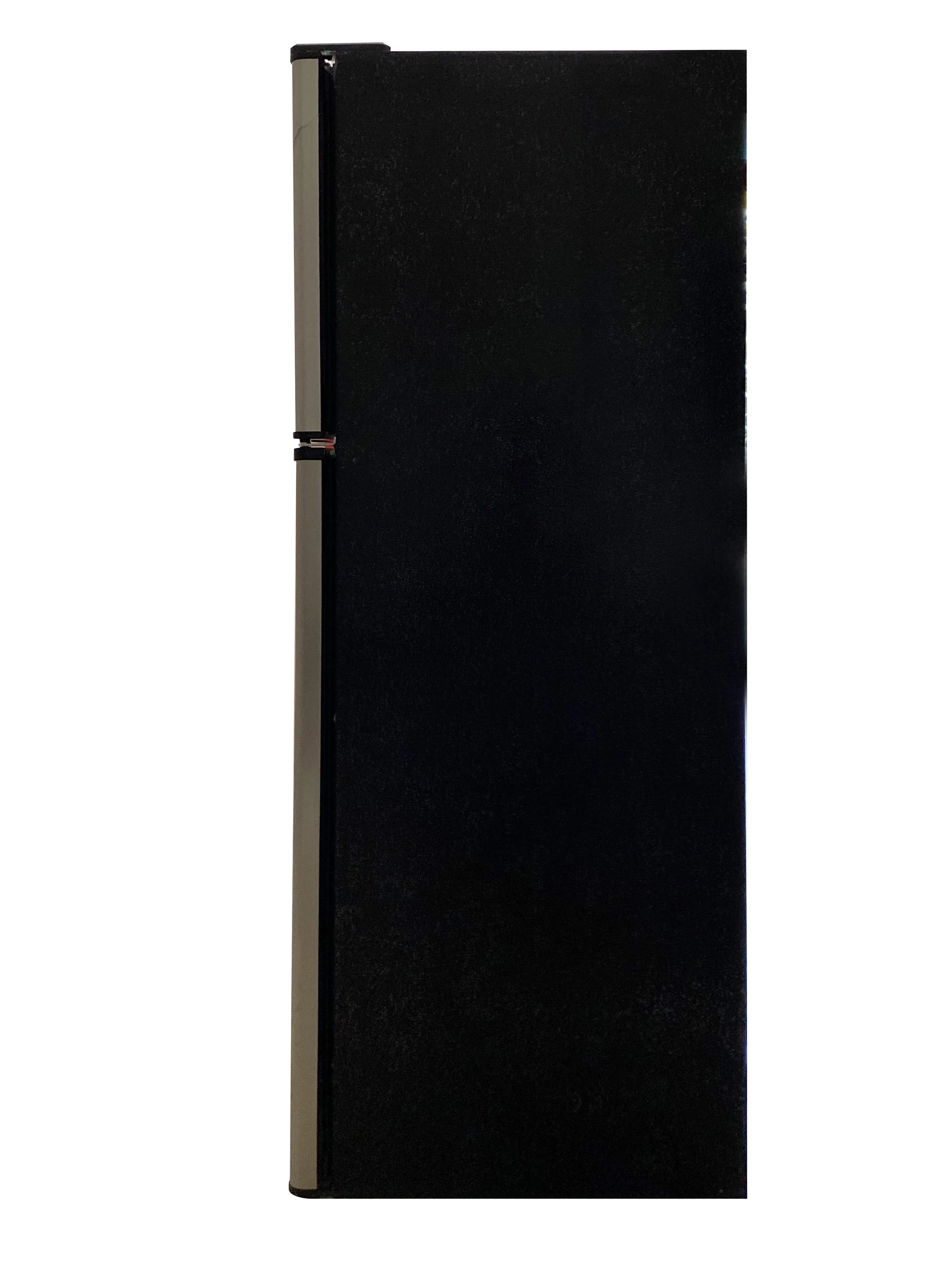 RCA 4.7 Cu ft Two Door Mini Fridge with Freezer RFR459, VCM Stainless Steel