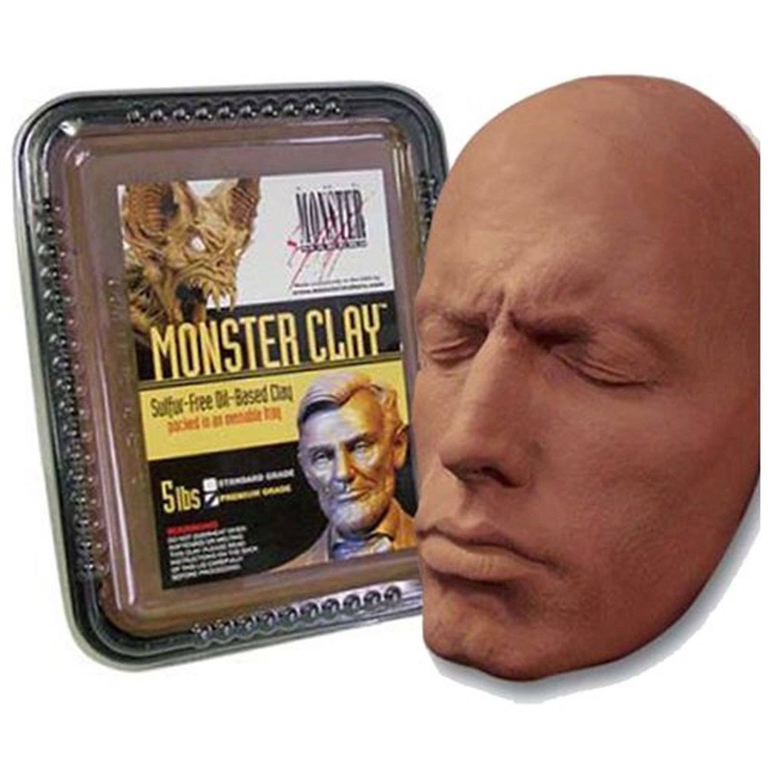 Monster Clay Premium Grade Modeling 5lb