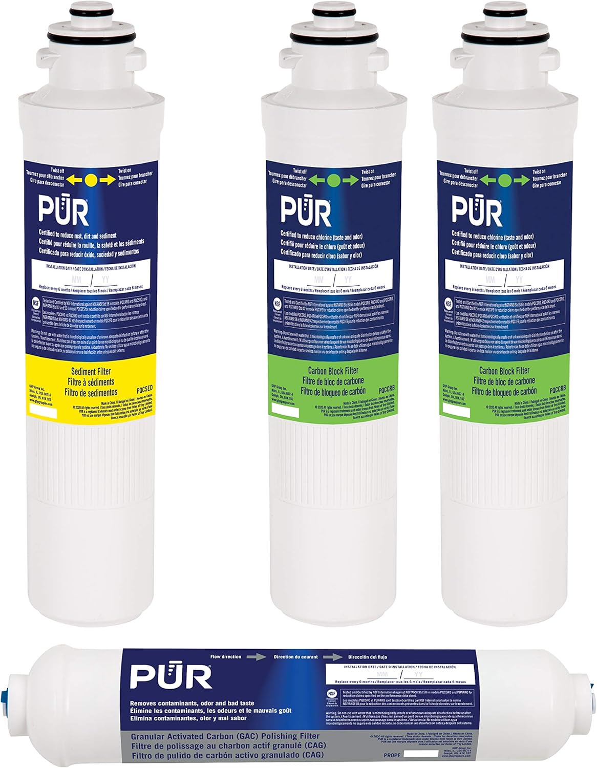 PUR® Filter Replacement Kit for PQC5RO Pack of 2
