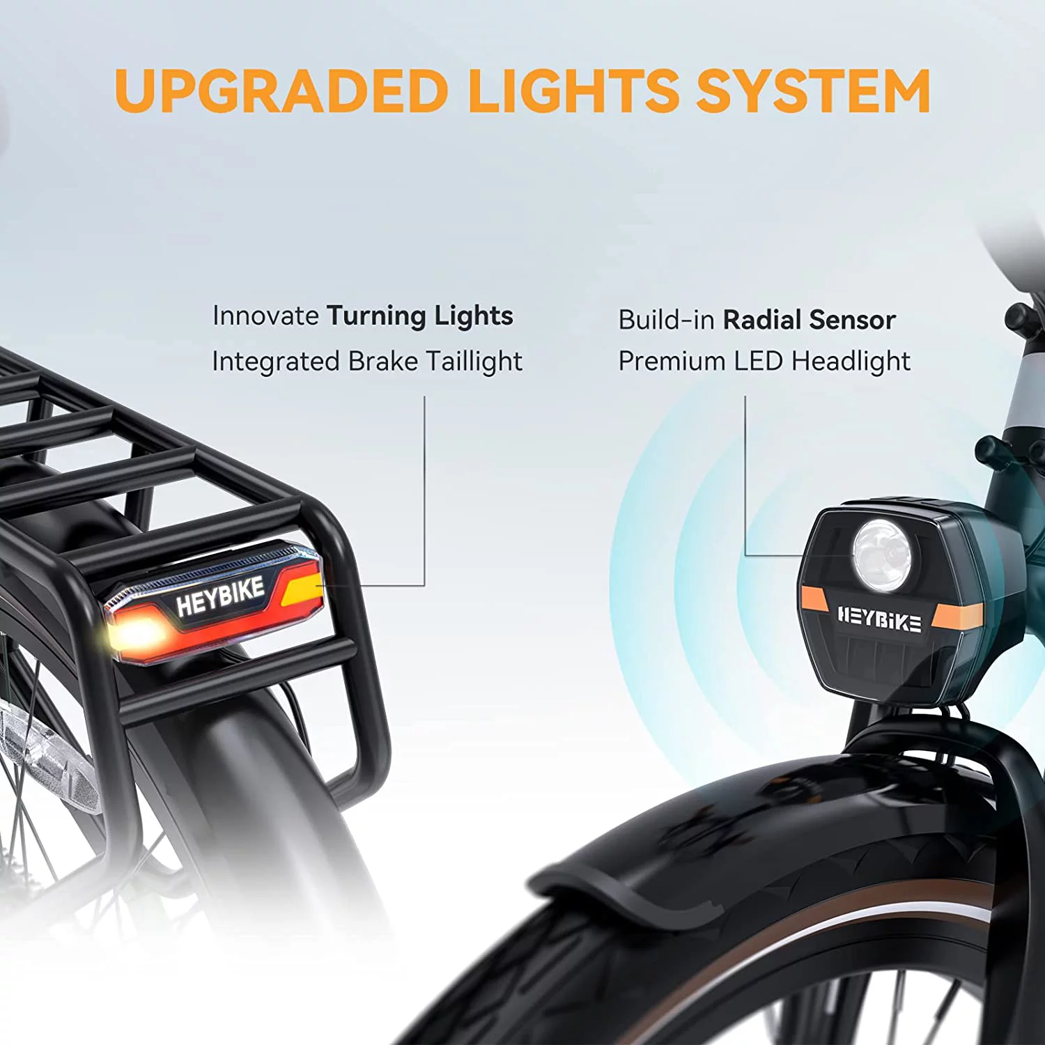 Heybike Cityrun 500W Electric Bike for Adults, 26" Electric Hybrid Bicycle City Ebike with 48V 15Ah Removable Battery, Step-Thru Electric Commuter Bike with APP Control, Black