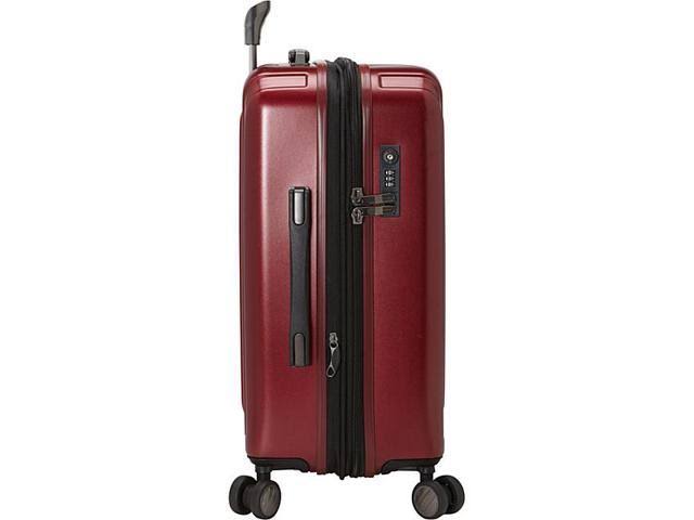 Delsey Helium Titanium Carry-On Expandable Spinner - 20.5x22  - Black Cherry