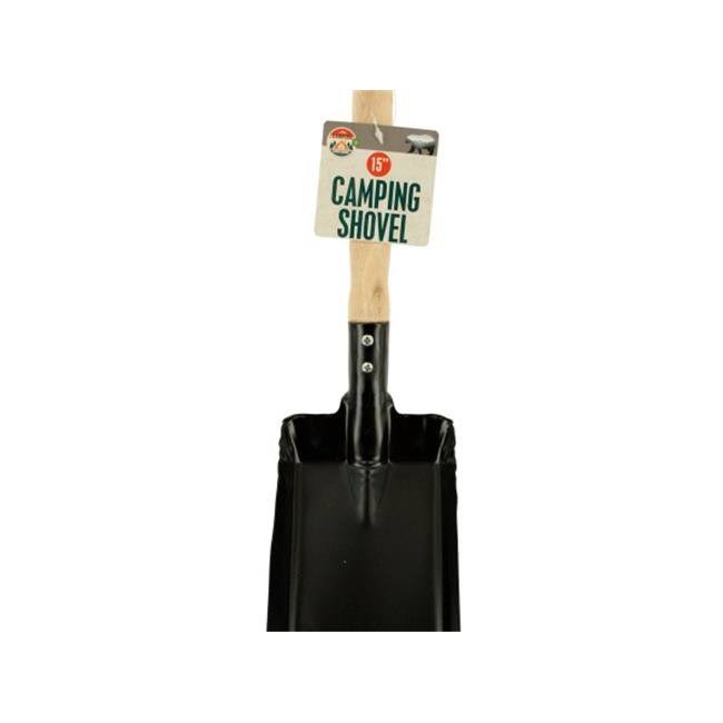 Camping Shovel with Wood Handle, 24 Piece