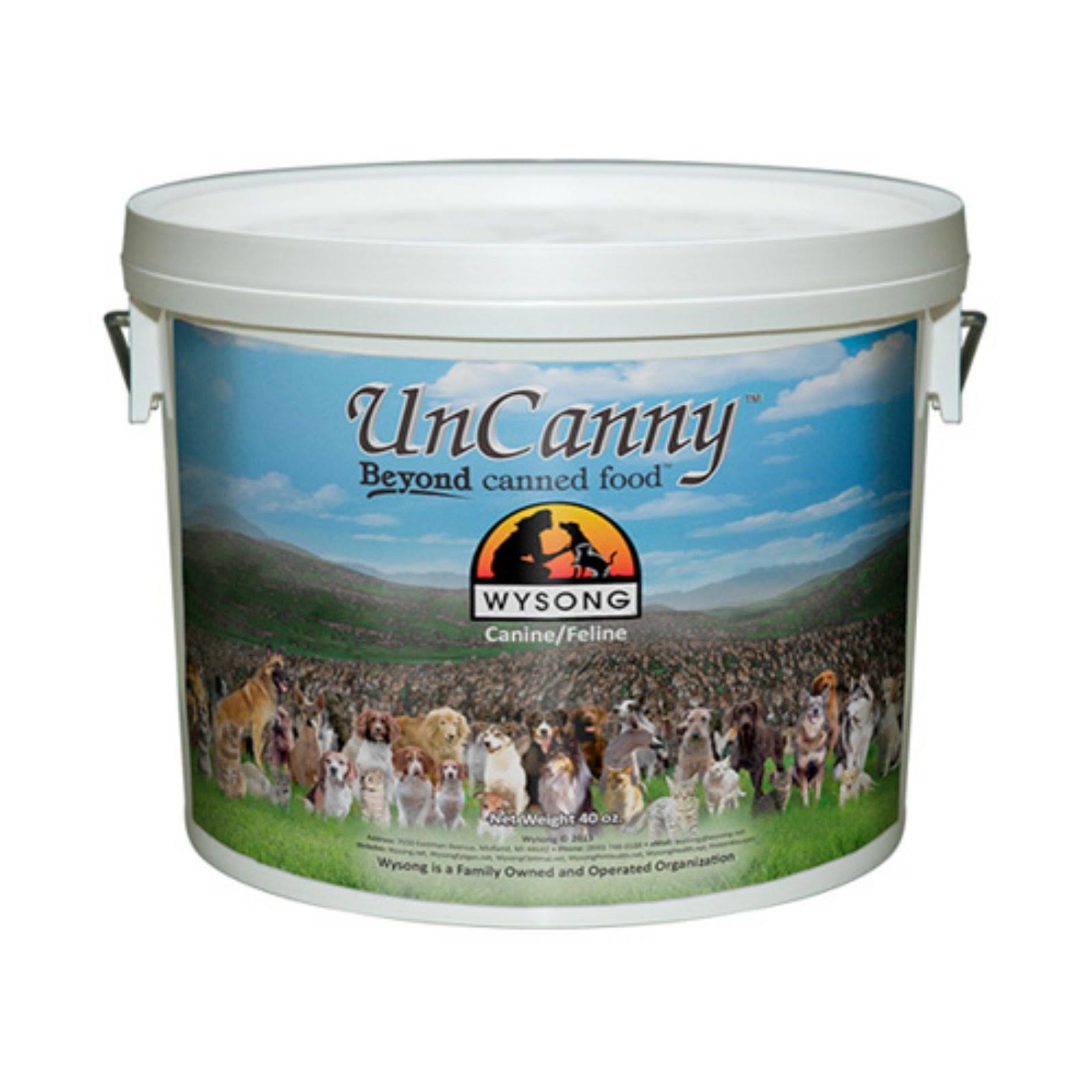 Wysong Uncanny Blend Canine/Feline Diet - 40 oz. Bucket