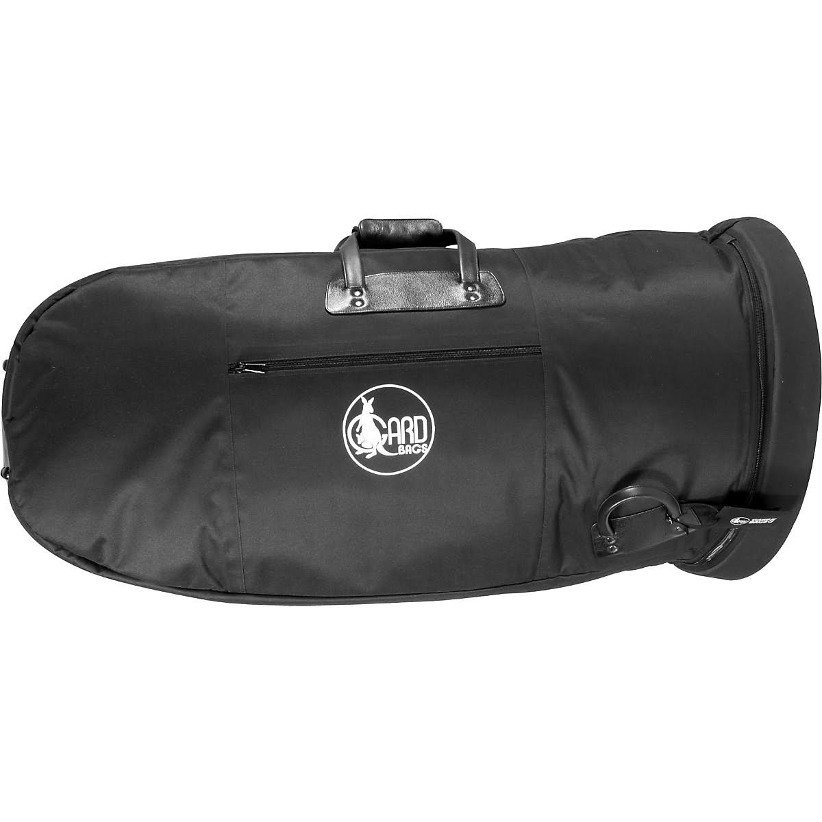 Gard Mid-Suspension Large 20x22 Bell Tuba Gig Bag 64-MLK Black Ultra Leather