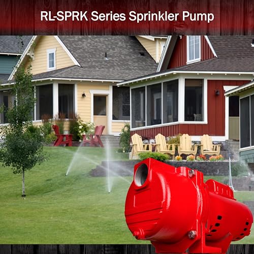 Red Lion RL-SPRK Series Cast Iron Sprinkler/Irrigation Pumps