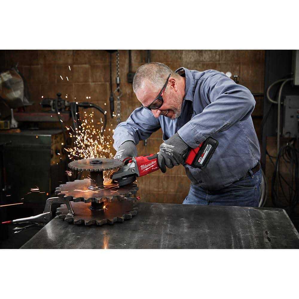 2887-20 Milwaukee M18 FUEL 5 Flathead Braking Grinder - Shop Hardware Tools Online Store