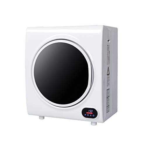 Electric Portable Clothes Dryer, Laundry Dryer with Stainless Steel Tub