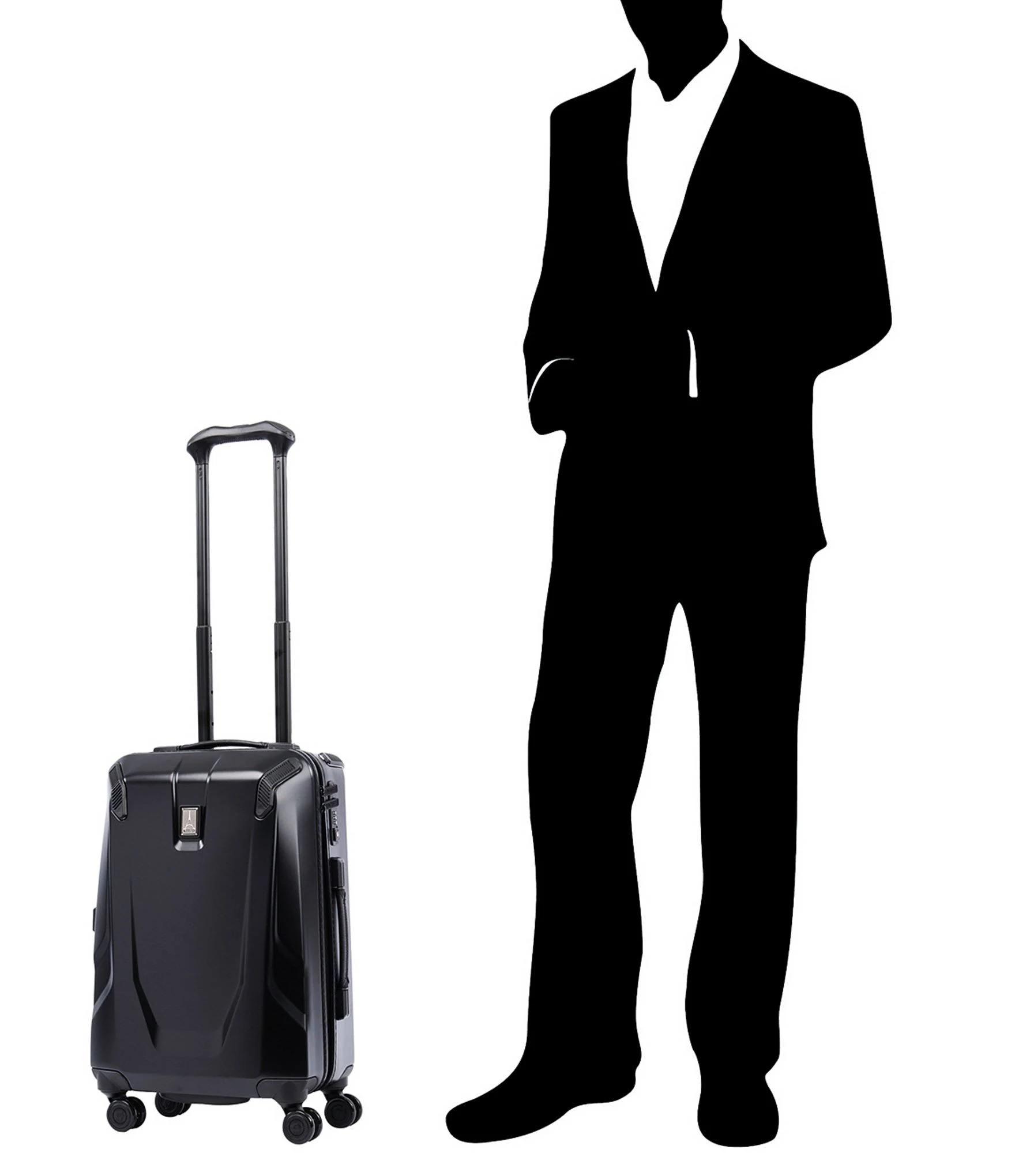 Travelpro Crew 11 21x22 Hardside Spinner - Black