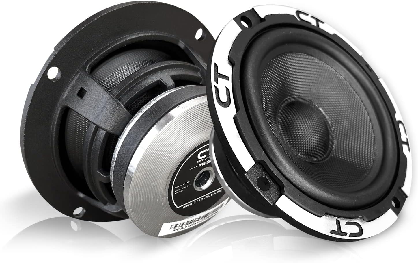CT Sounds Meso 6.5” 500 Watt 3-Way Premium Component Car Speaker Set