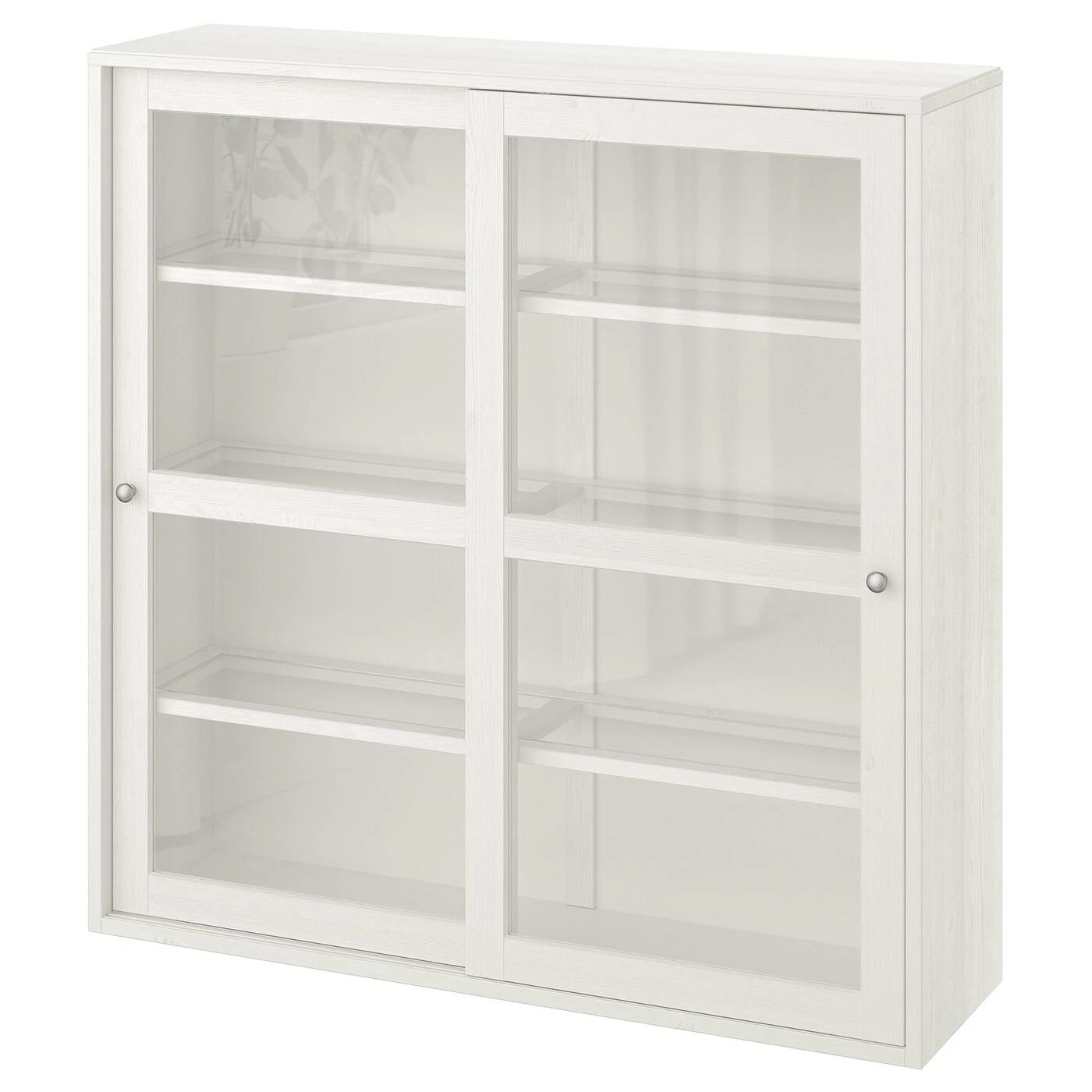 IKEA - HAVSTA Glass-Door Cabinet, White, 47 5/8x13 3/4x48 3/8