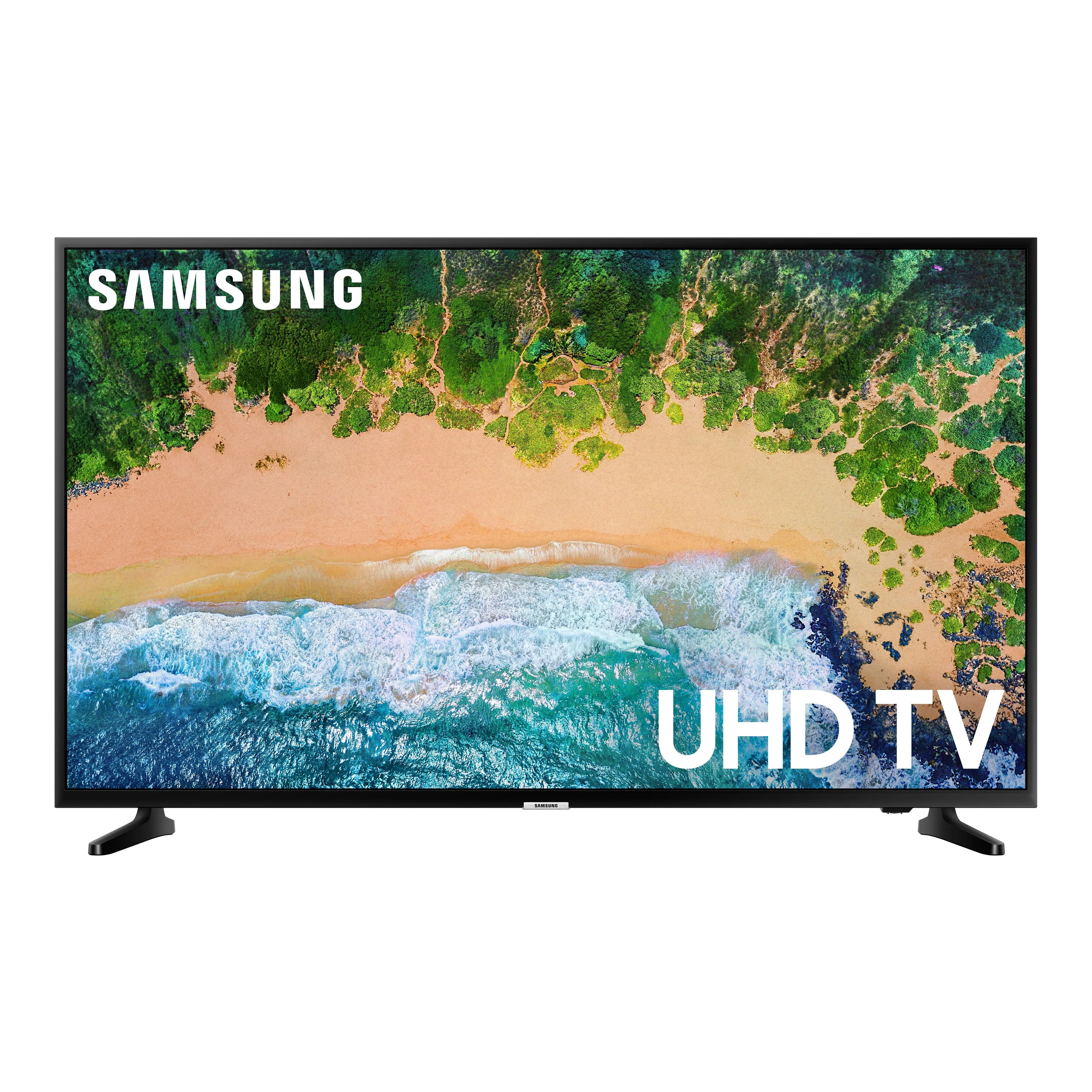 Restored Samsung 65" Class 4K UHD 2160p LED Smart TV with HDR UN65NU6950 (2018 Model) (Refurbished) - Curated Treasures Market