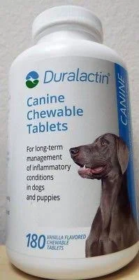 Duralactin Canine 180 Chewable Tablets