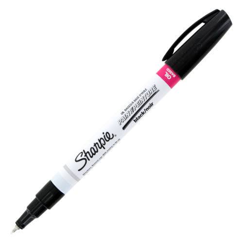 Sharpie Oil-Based Paint Marker, Extra Fine Point, Black Ink