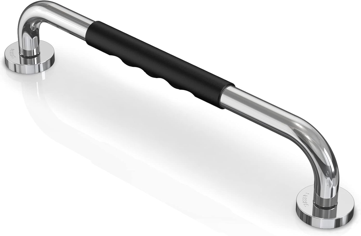 Grab Bars for Bathtubs and Showers,Bathroom Safety Grab Bars for The Elderly,Stainless Steel Handicap Grab Bars (16 Inch (Pack of 2))
