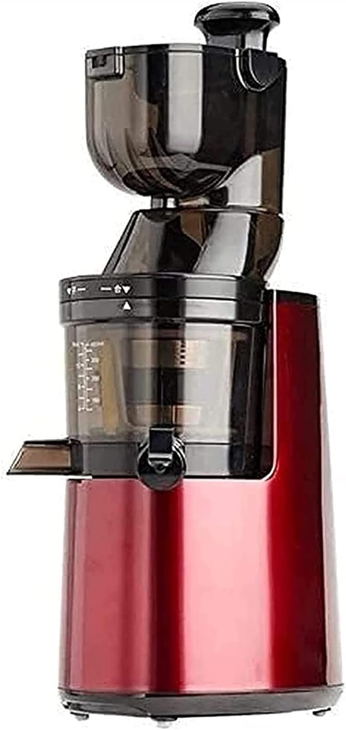 Masticating Juicer Machines- Slow Juicer Extractor with Wide Chute Big Feeding Mouth, Easy to Clean- Cold Press Juice Maker