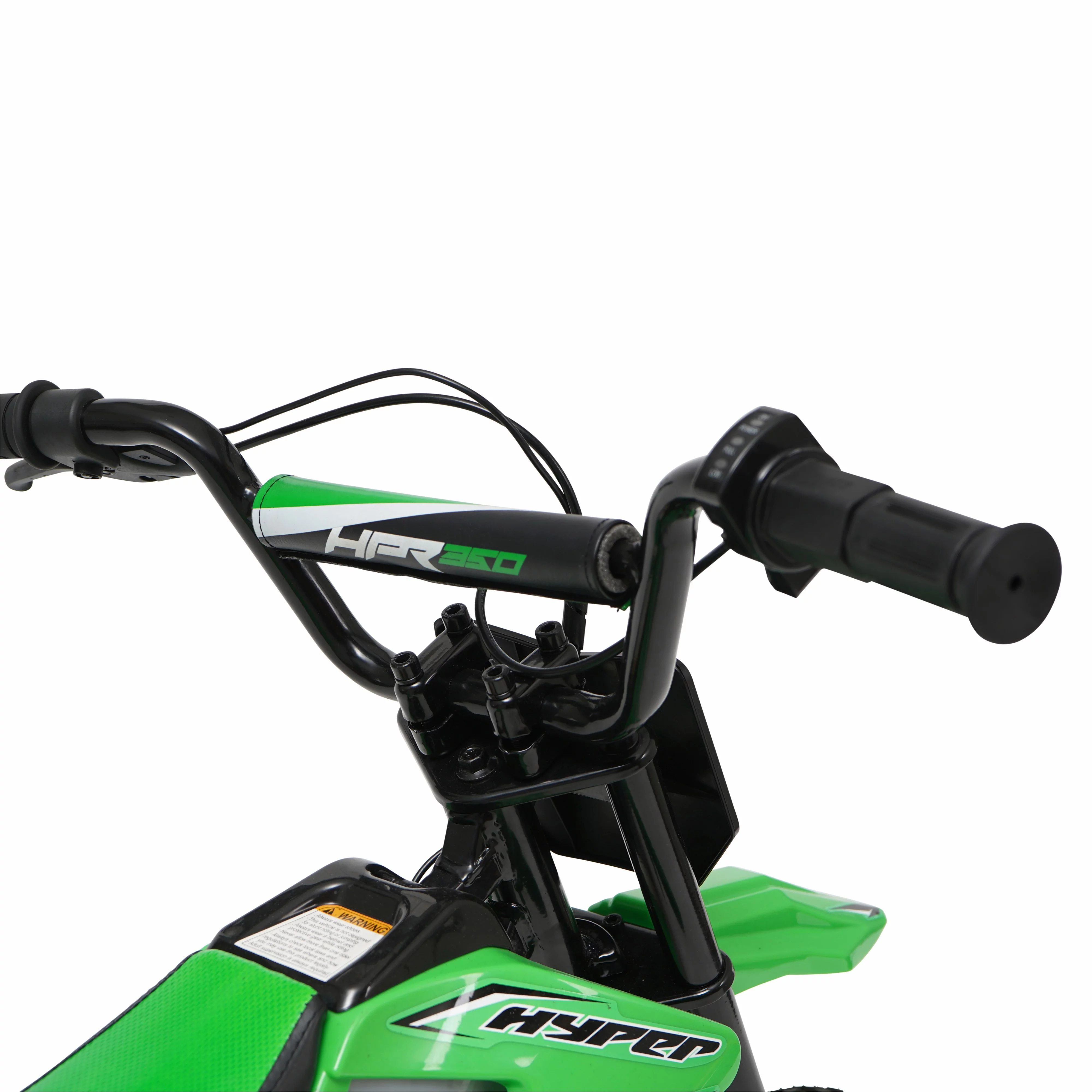 Hyper Toys HPR 350 Dirt Bike 24 Volt Electric Motorcycle in Green