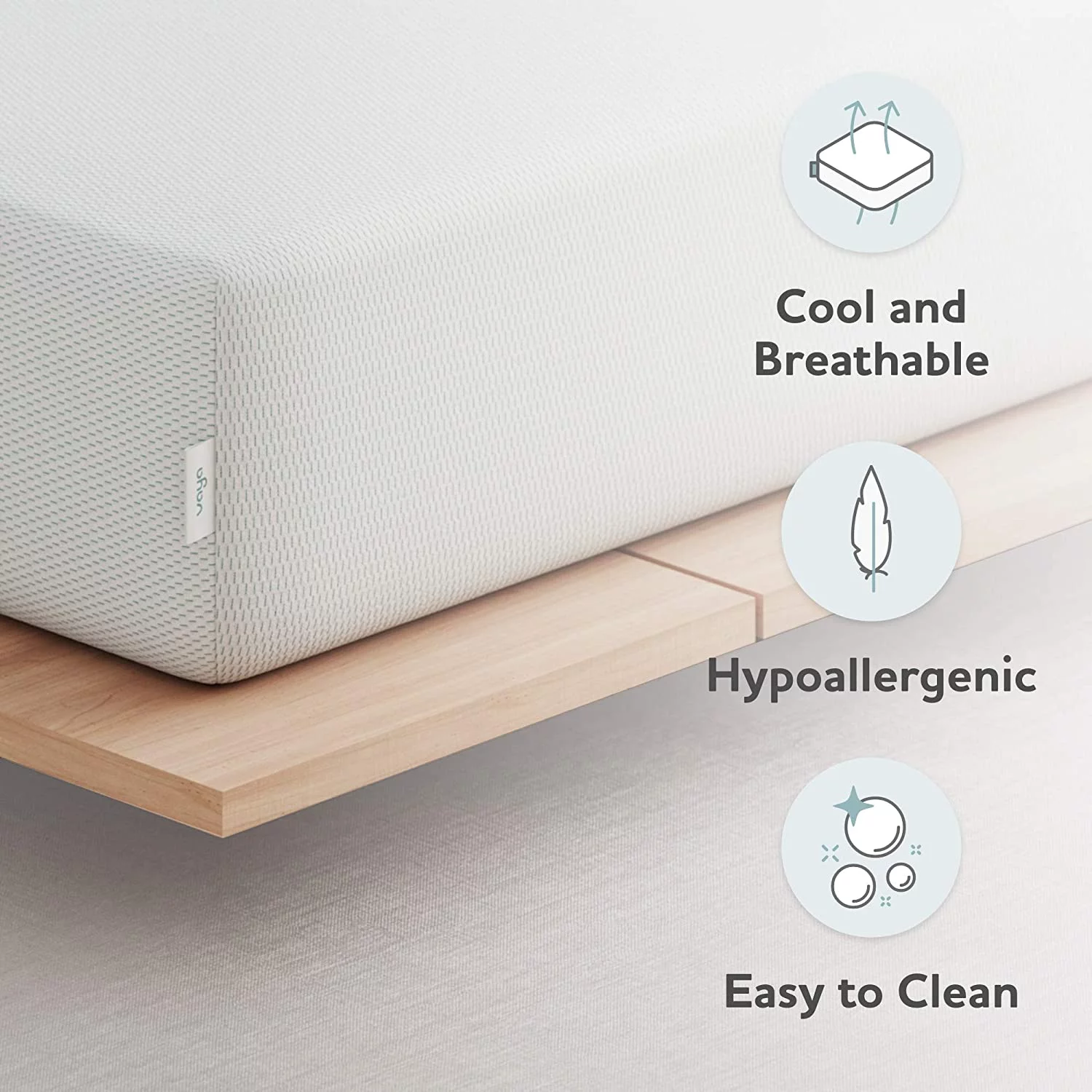 VAYA 8 Inch Adaptive Foam Mattress, Twin Size - Curated Treasures Market
