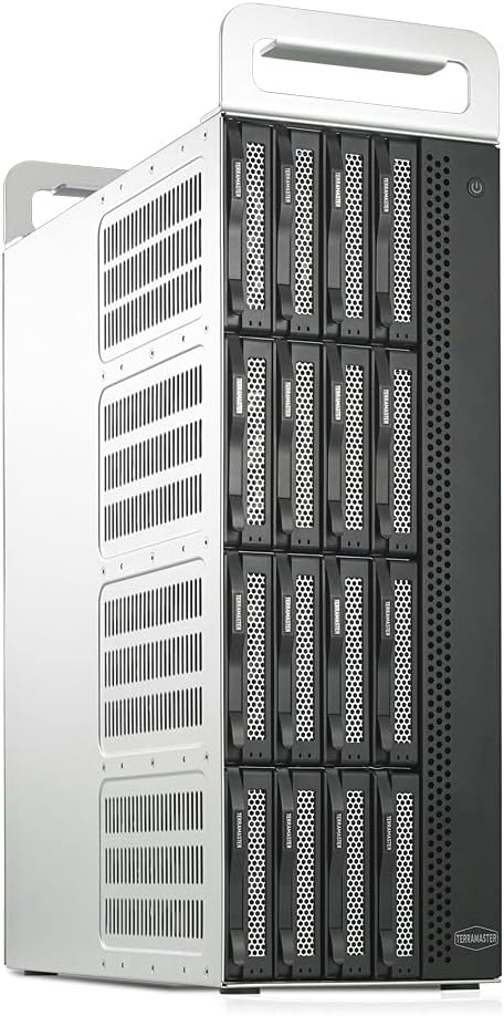 TERRAMASTER TD2 Thunderbolt 3 Professional-Grade 2-Bay External Hard Drive Enclosure RAID 0/RAID1/JBOD Hard Disk RAID Storage (Diskless)
