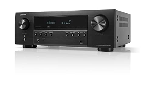 Denon AVR-S570BT 5.2 Channel AV Receiver - 8K Ultra HD Audio & Video (Renewed)
