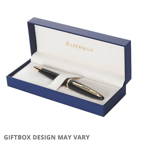 Waterman Carene Black u0026 Gold Ballpoint Pen