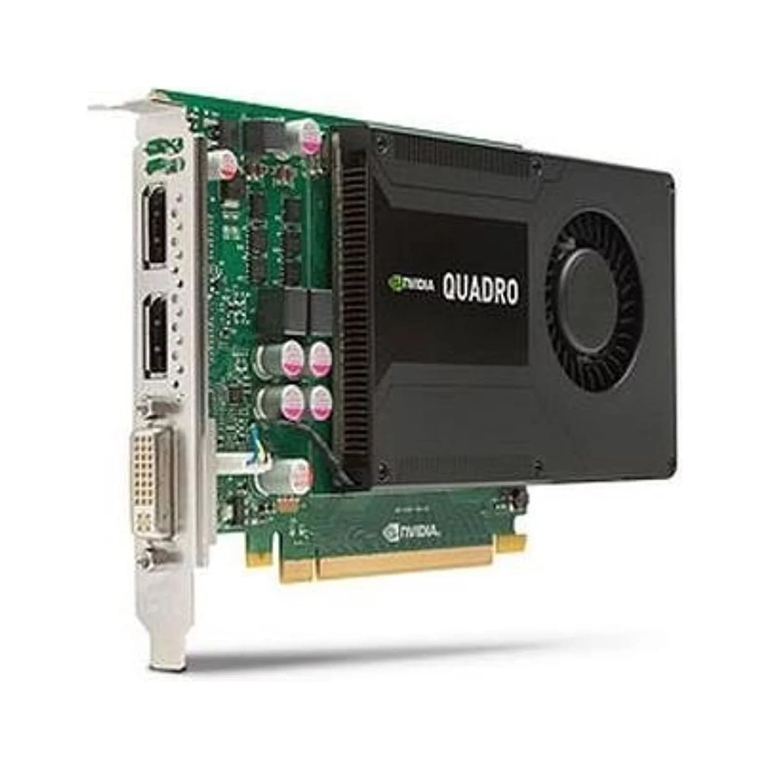 HP C2J93AT NVIDIA Quadro K2000 2GB GDDR5 PCI Express DisplayPort DVI Graphic Card