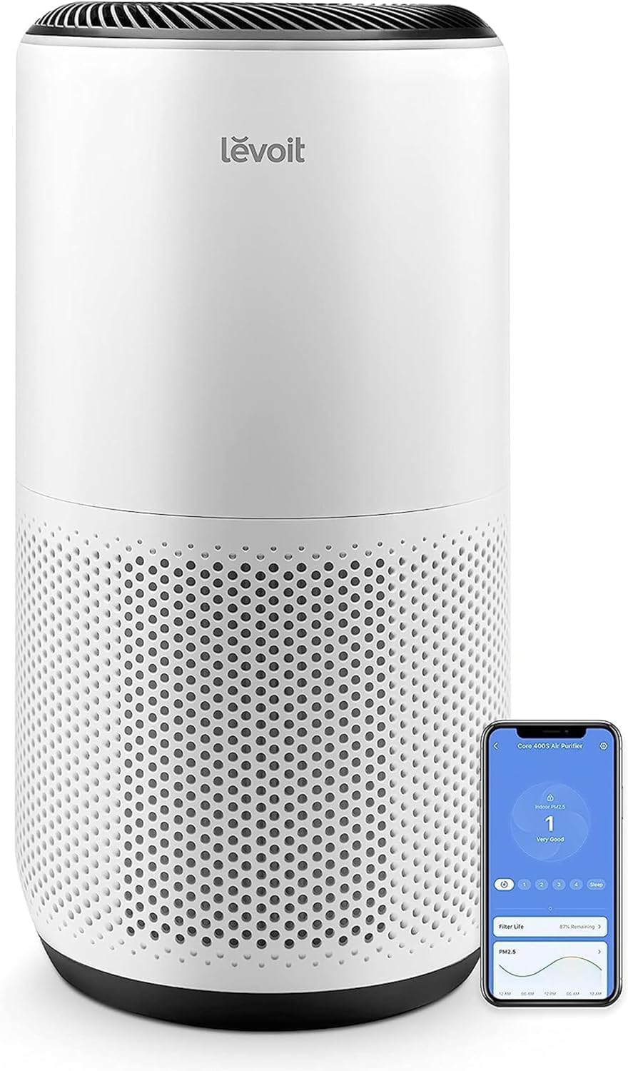 LEVOIT Air Purifier for 1980 Ft2 Room & Smart Humidifier with 3L Tank, Diffuser & APP Control