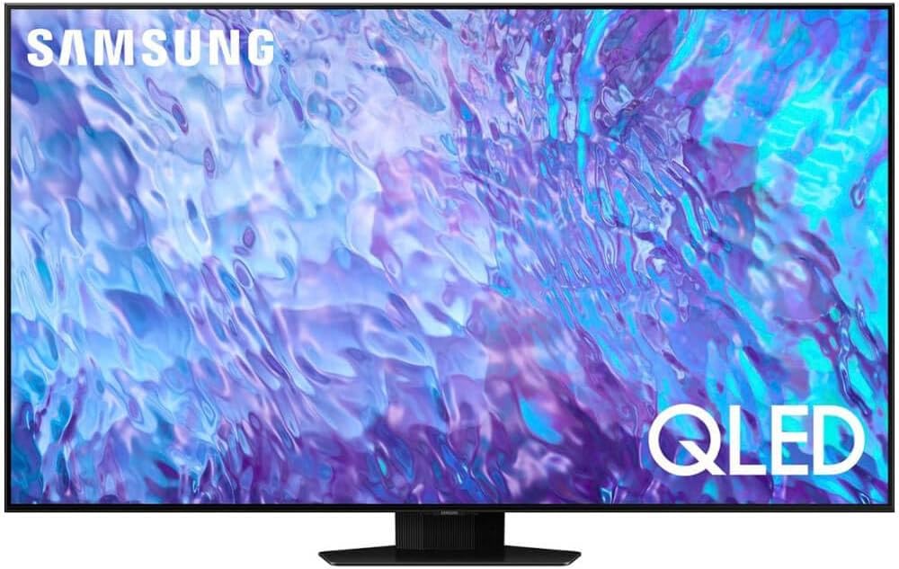 SAMSUNG 75-Inch 4K QLED Smart TV QN75Q80CAFXZA - Titan Black (Renewed)