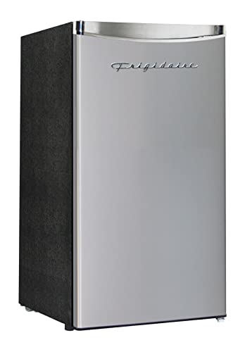 Frigidaire Compact Fridge, Mini Refrigerator, Stainless Steel, Platinum Series