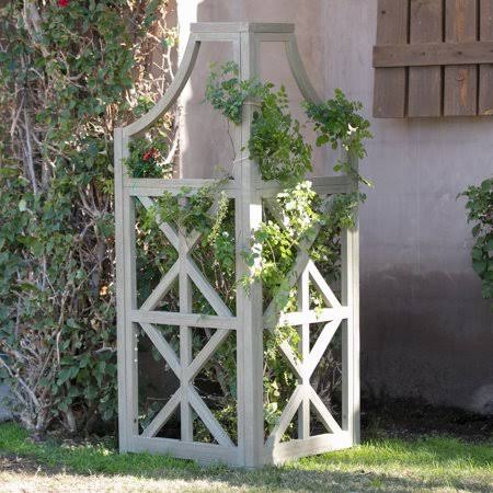 Belham Living Cottonwood 5-ft - Wood Trellis - 2 Panel - Beige