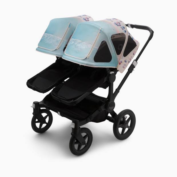 Bugaboo Donkey 3 Breezy Sun Canopy in Gray Malin