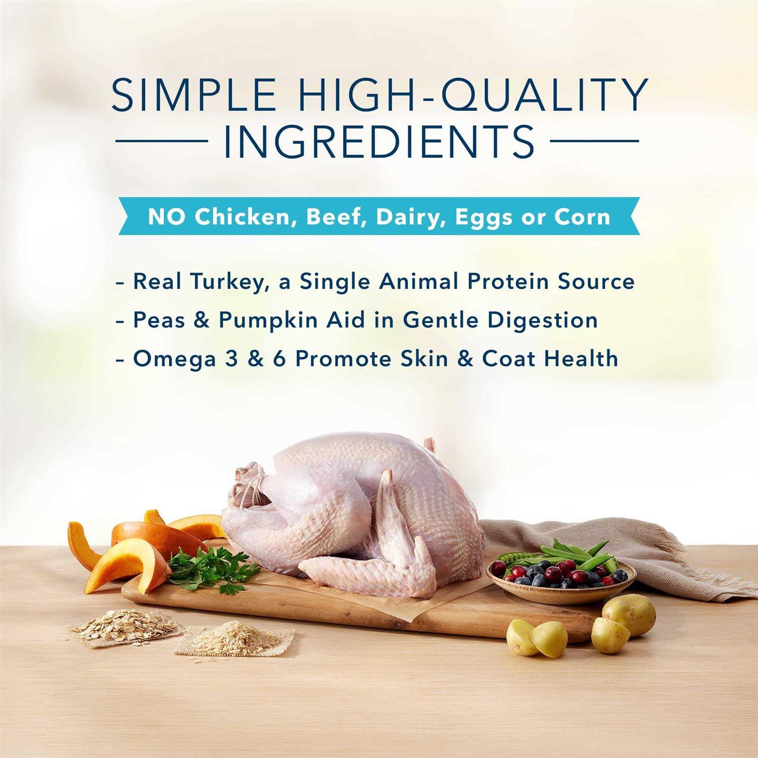 Blue Buffalo Basics Healthy Weight Turkey &amp; Potato Dry Dog Food - Pet Supplies online store